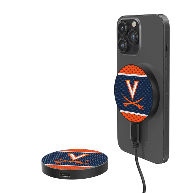 University of Virginia Cavaliers Mesh 15-Watt Wireless Magnetic Charger