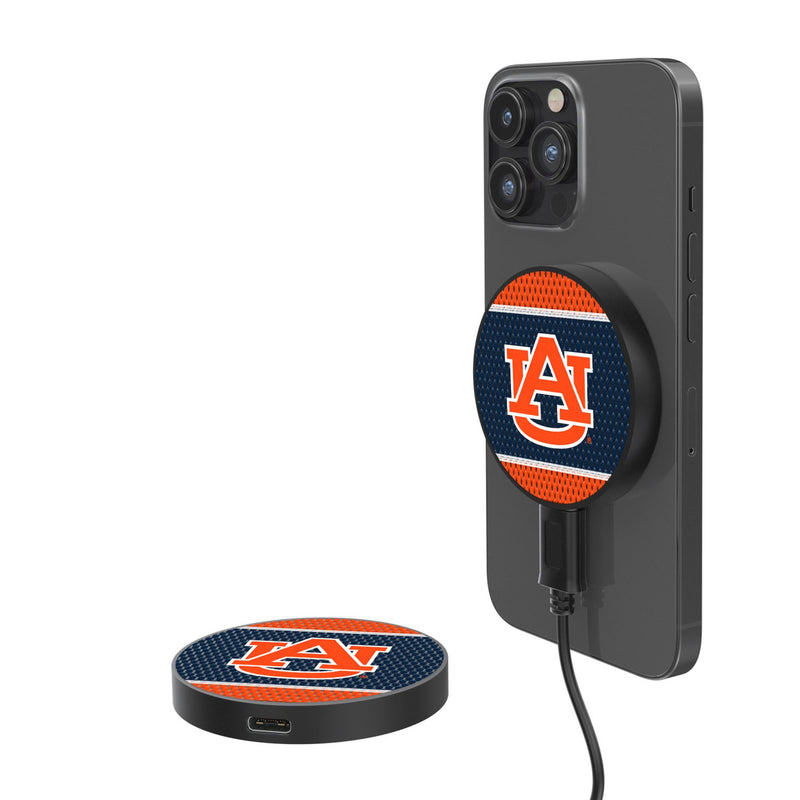 University of Auburn Tigers Mesh 15-Watt Wireless Magnetic Charger