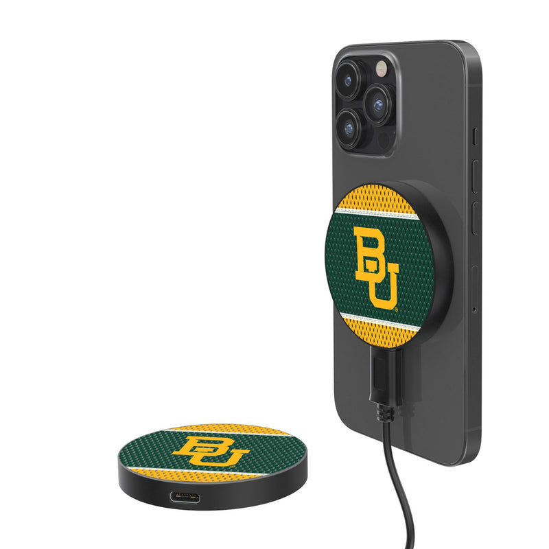 Baylor University Bears Mesh 15-Watt Wireless Magnetic Charger