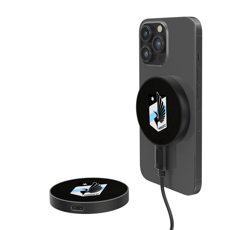 Minnesota United FC   Solid 15-Watt Wireless Magnetic Charger