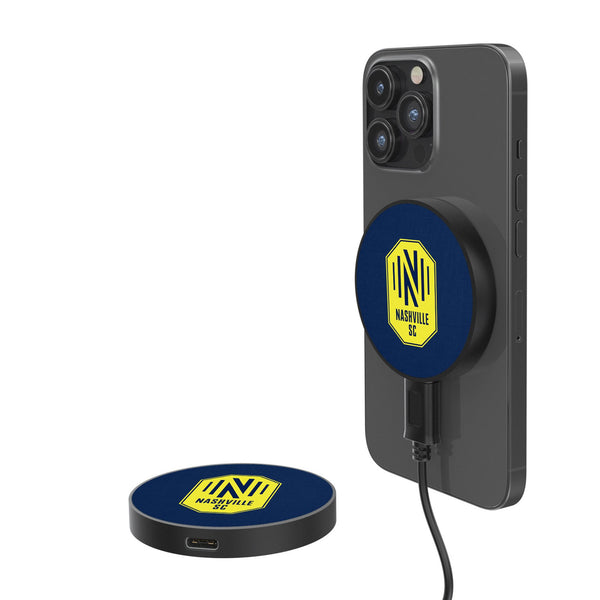 Nashville SC  Solid 15-Watt Wireless Magnetic Charger