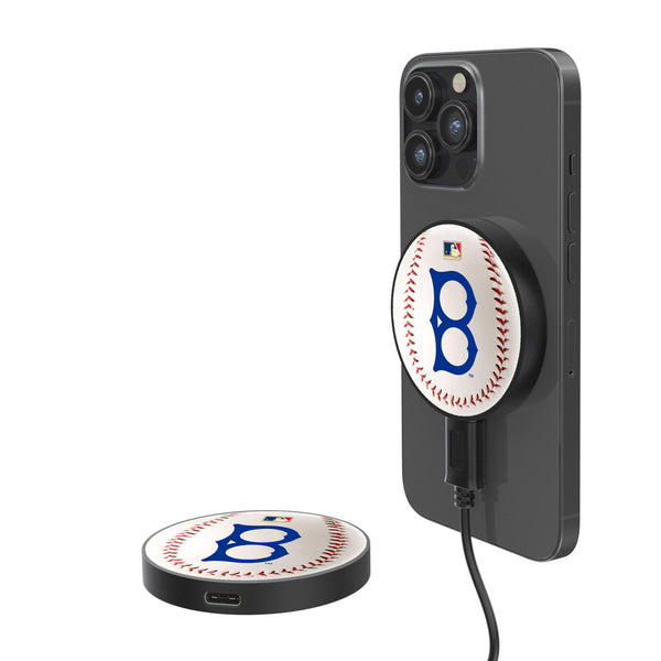 Brooklyn Dodgers 1949-1957 - Cooperstown Collection Baseball 15-Watt Wireless Magnetic Charger