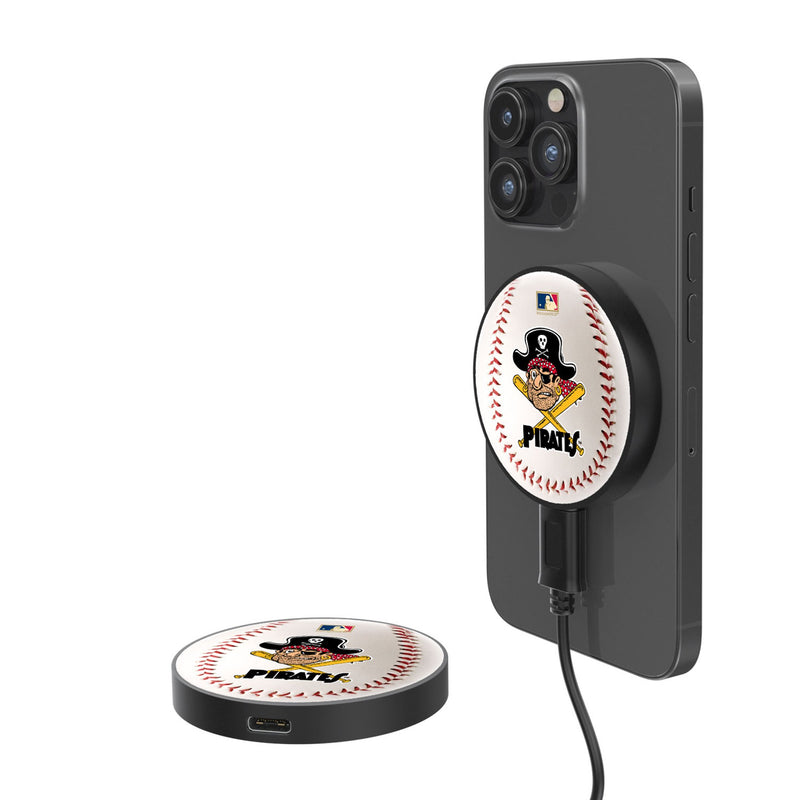 Pittsburgh Pirates 1958-1966 - Cooperstown Collection Baseball 15-Watt Wireless Magnetic Charger