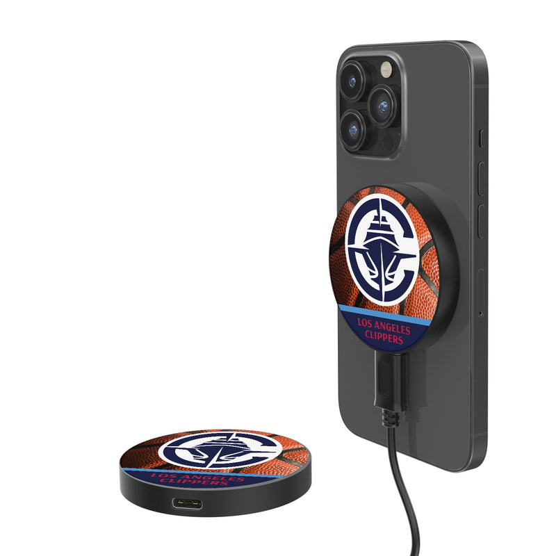 Los Angeles Clippers Basketball 15-Watt Wireless Magnetic Charger