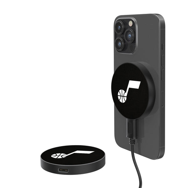 Utah Jazz Solid 15-Watt Wireless Magnetic Charger