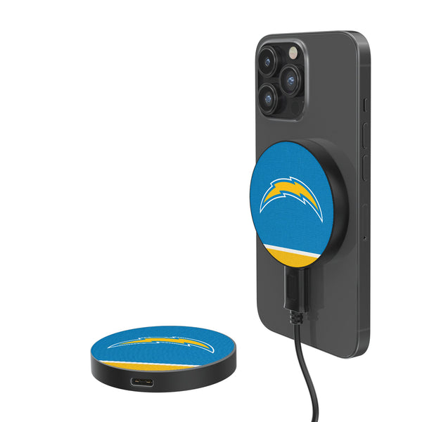 Los Angeles Chargers Stripe 15-Watt Wireless Magnetic Charger