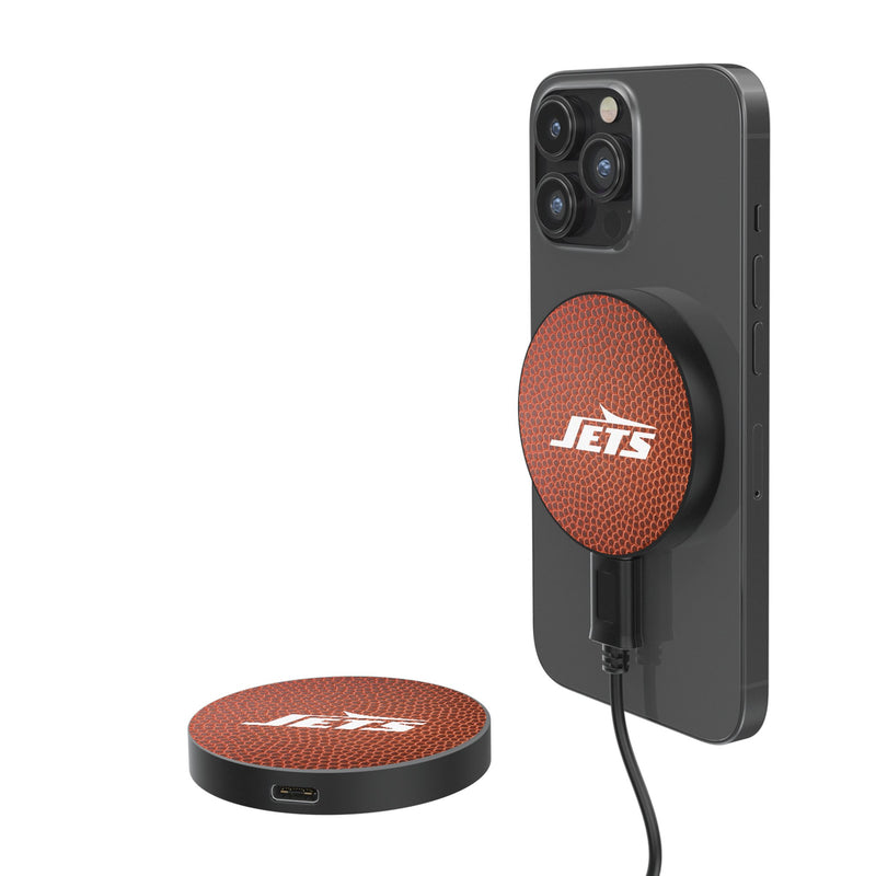 New York Jets Football 15-Watt Wireless Magnetic Charger