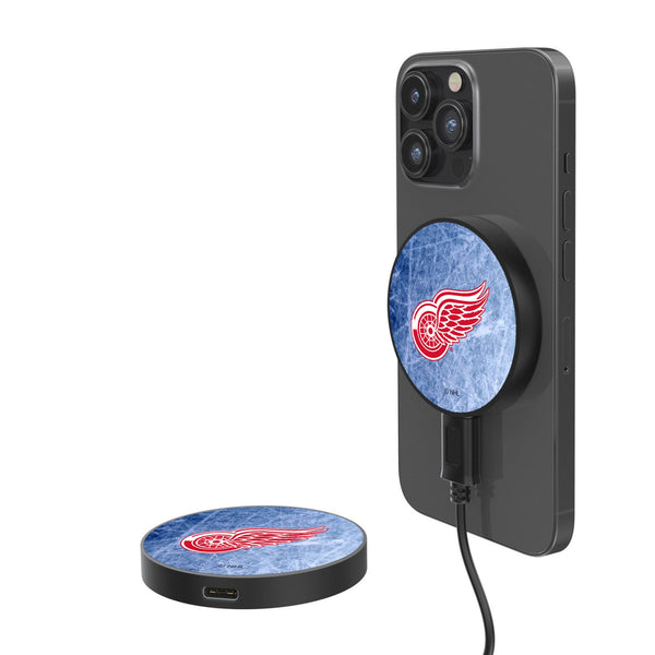 Detroit Red Wings Ice Flood 15-Watt Wireless Magnetic Charger