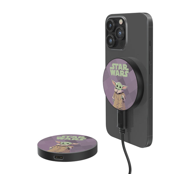 Star Wars: The Mandalorian Grogu Color Block 15-Watt Wireless Magnetic Charger