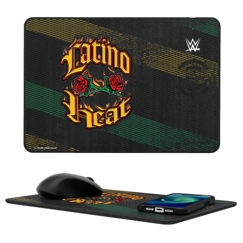 Eddie Guerrero Steel 15-Watt Wireless Charger and Mouse Pad