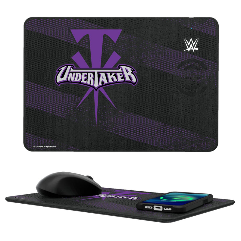 Undertaker Steel 15-Watt Wireless Charger and Mouse Pad