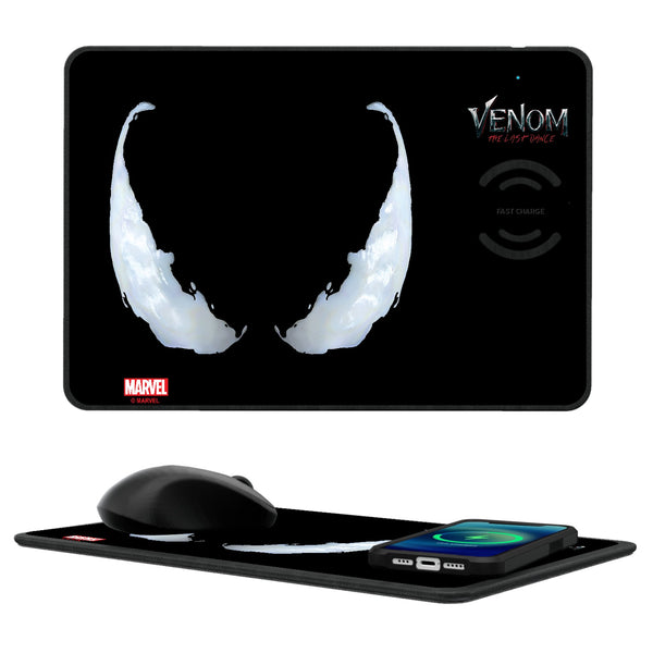 Marvel Venom Badge 15-Watt Wireless Charger and Mouse Pad