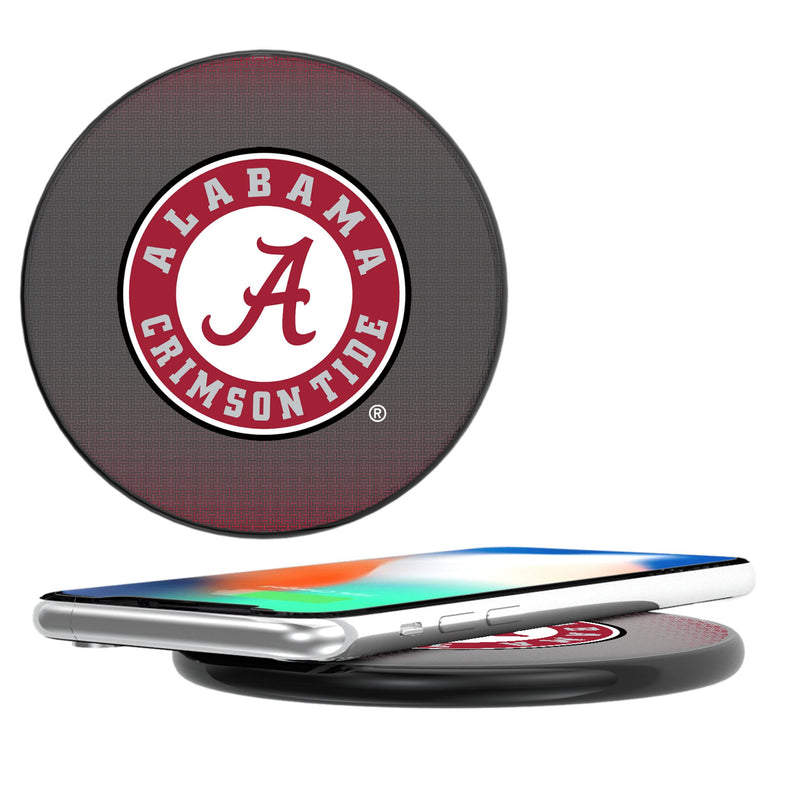 University of Alabama Crimson Tide Linen 15-Watt Wireless Charger