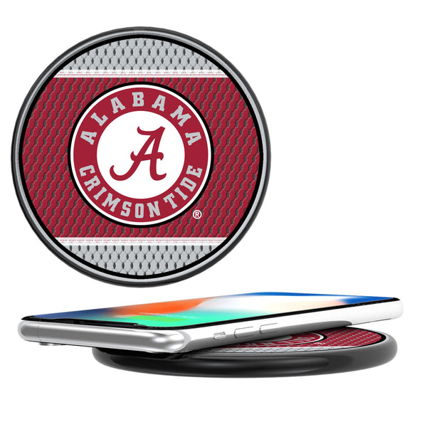 University of Alabama Crimson Tide Mesh 15-Watt Wireless Charger