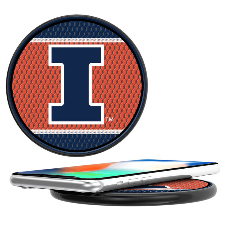 University of Illinois Fighting Illini Mesh 15-Watt Wireless Charger