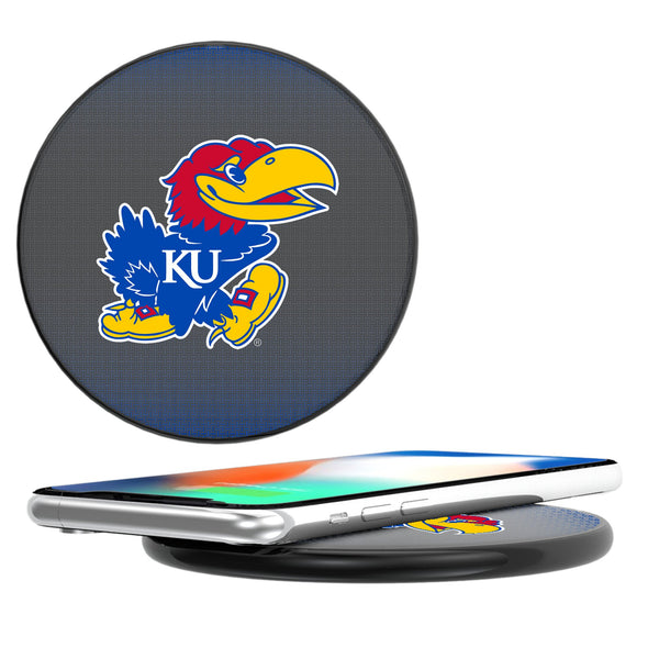 University of Kansas Jayhawks Linen 15-Watt Wireless Charger