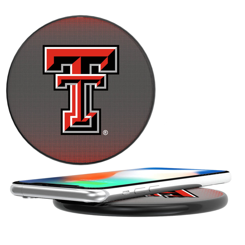 Texas Tech Red Raiders Linen 15-Watt Wireless Charger