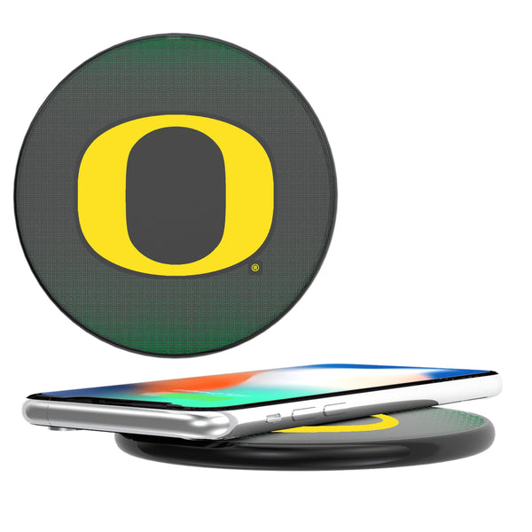 University of Oregon Ducks Linen 15-Watt Wireless Charger