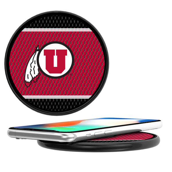 University of Utah Utes Mesh 15-Watt Wireless Charger