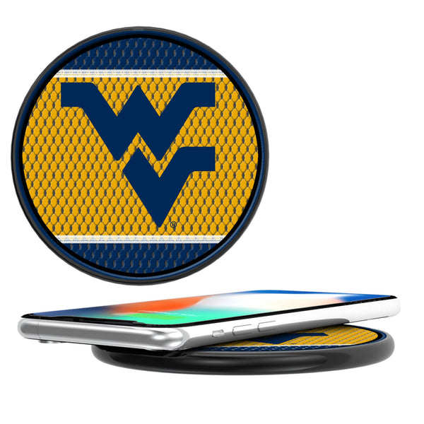 West Virginia University Mountaineers Mesh 15-Watt Wireless Charger