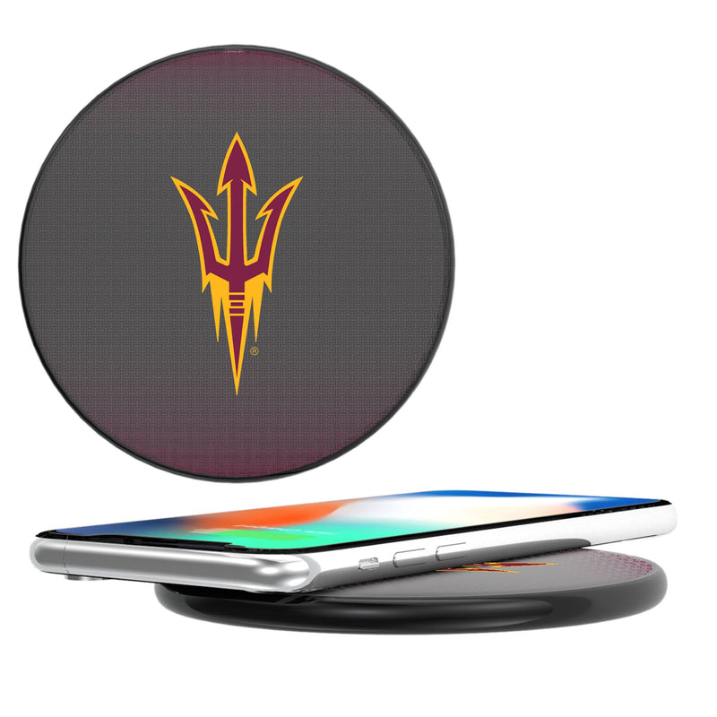 Arizona State University Sun Devils Linen 15-Watt Wireless Charger