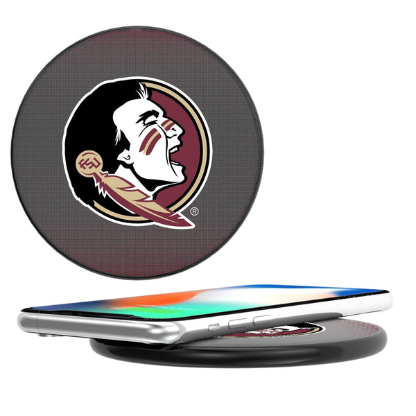 Florida State University Seminoles Linen 15-Watt Wireless Charger