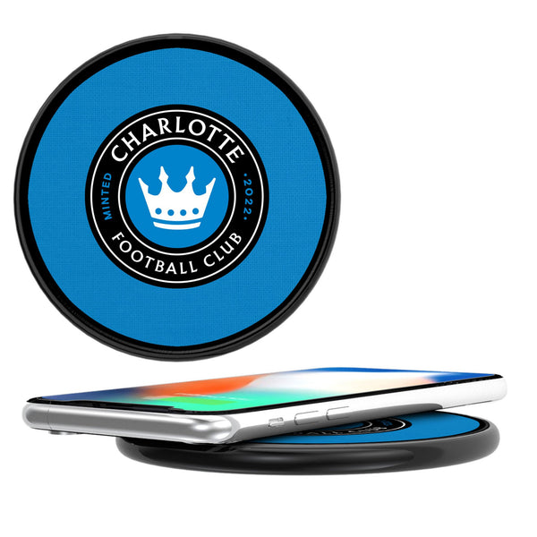 Charlotte FC  Solid 15-Watt Wireless Charger