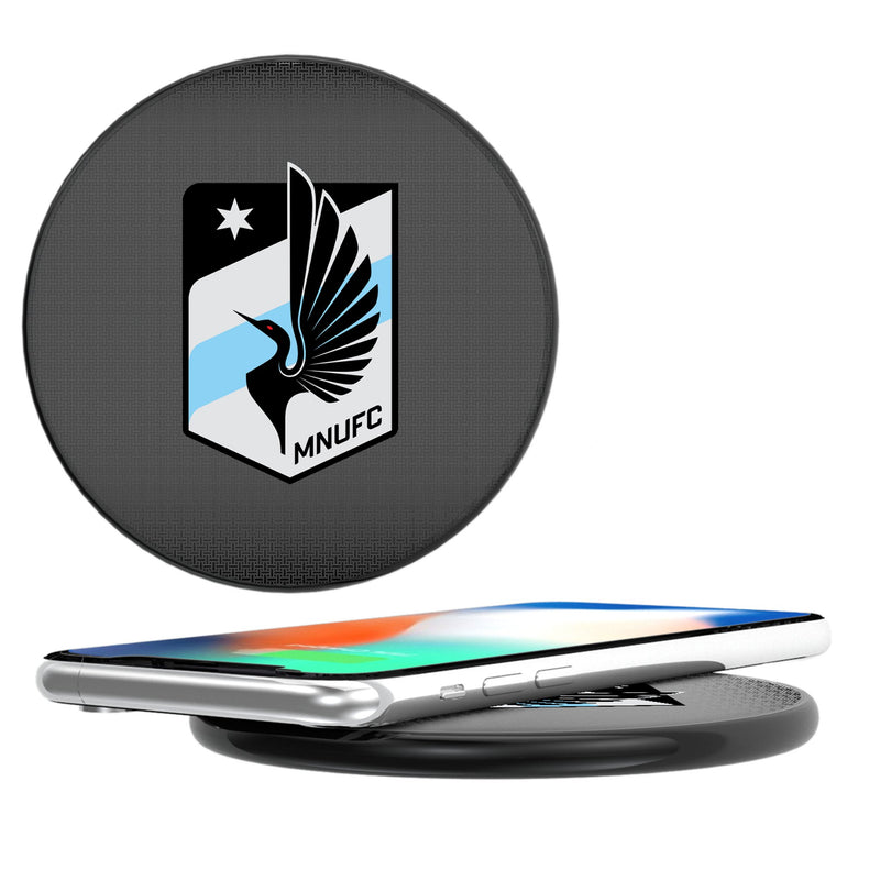 Minnesota United FC   Linen 15-Watt Wireless Charger