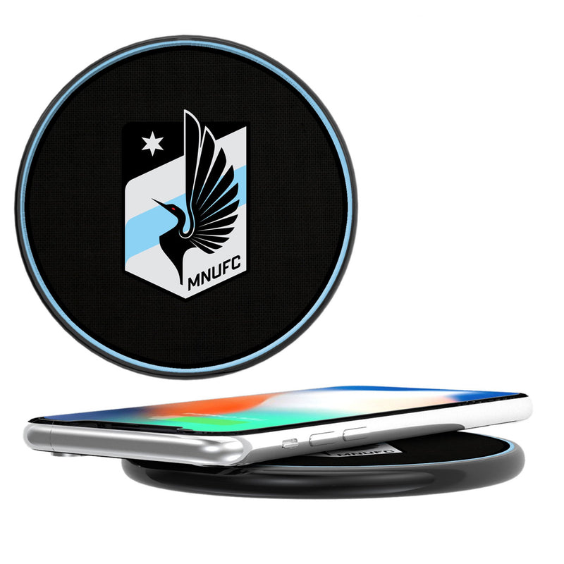 Minnesota United FC   Solid 15-Watt Wireless Charger