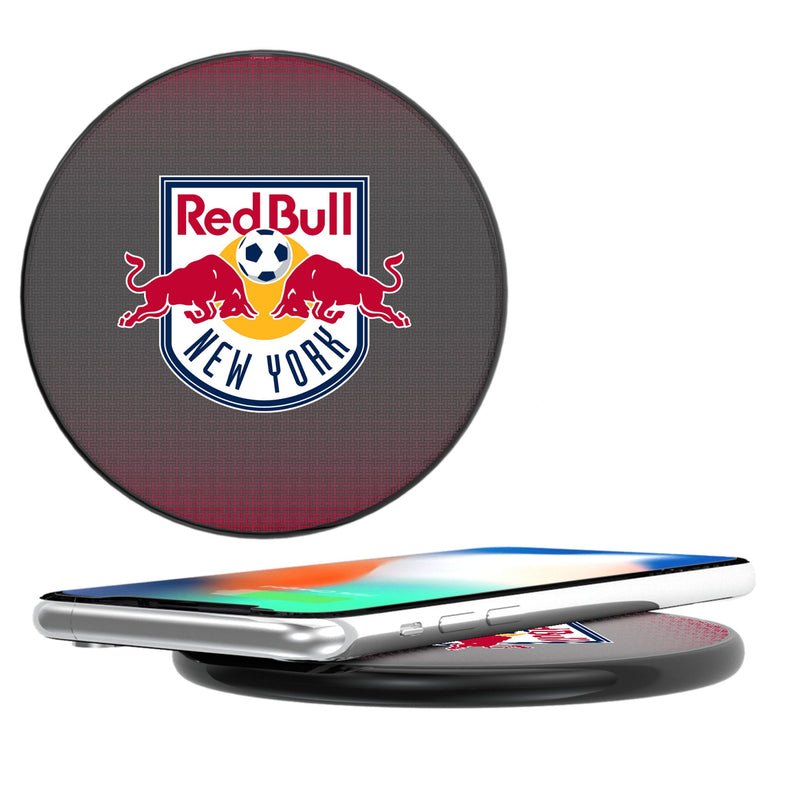 New York Red Bulls  Linen 15-Watt Wireless Charger