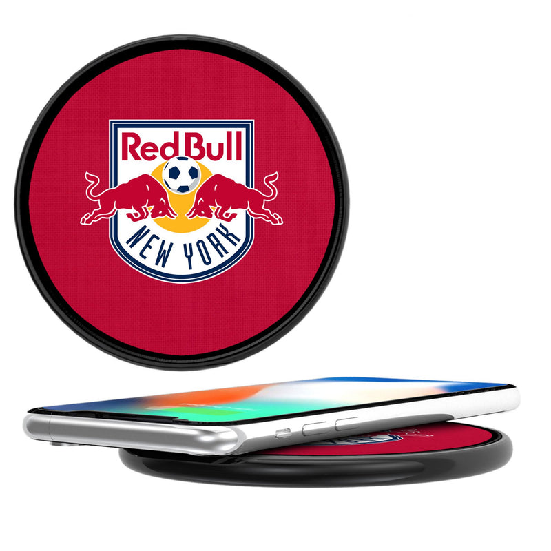 New York Red Bulls  Solid 15-Watt Wireless Charger