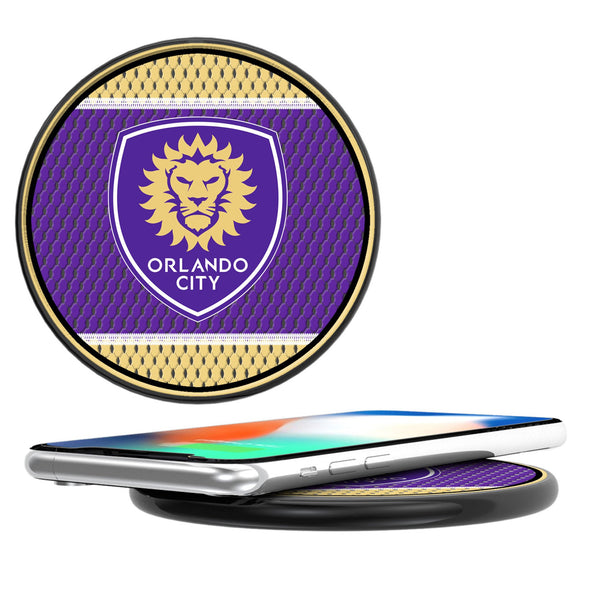 Orlando City Soccer Club  Mesh 15-Watt Wireless Charger