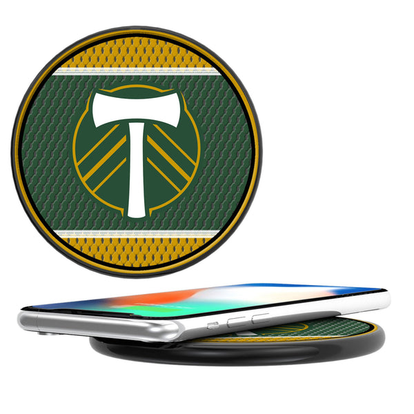 Portland Timbers   Mesh 15-Watt Wireless Charger