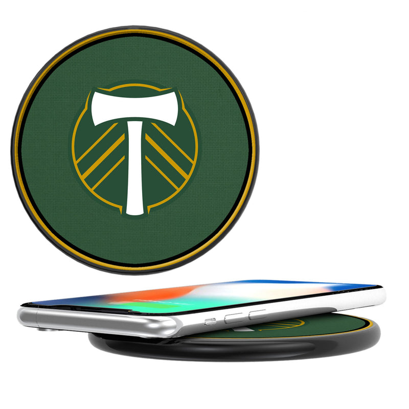 Portland Timbers   Solid 15-Watt Wireless Charger