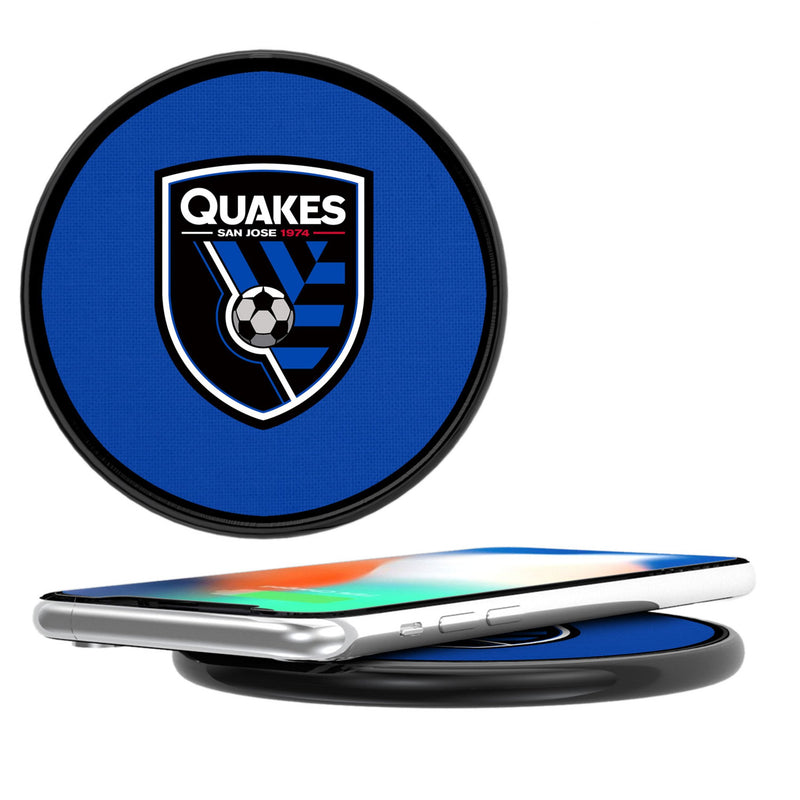 San Jose Earthquakes   Solid 15-Watt Wireless Charger