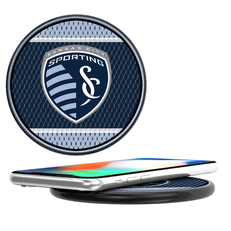 Sporting Kansas City   Mesh 15-Watt Wireless Charger