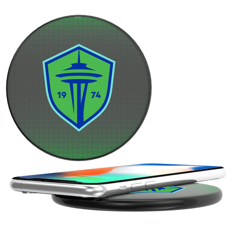 Seattle Sounders FC   Linen 15-Watt Wireless Charger