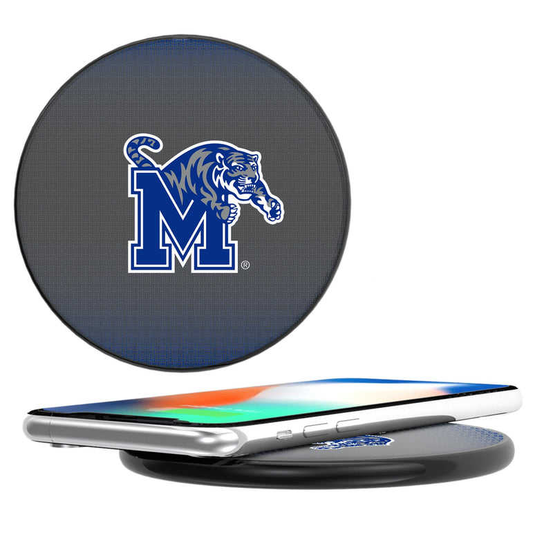 University of Memphis Tigers Linen 15-Watt Wireless Charger