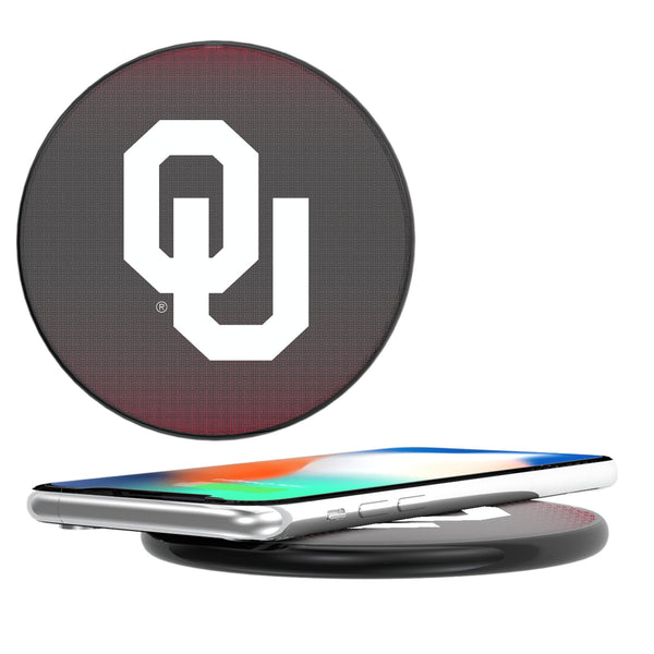 University of Oklahoma Sooners Linen 15-Watt Wireless Charger