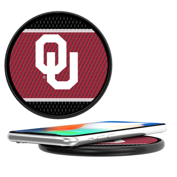 University of Oklahoma Sooners Mesh 15-Watt Wireless Charger