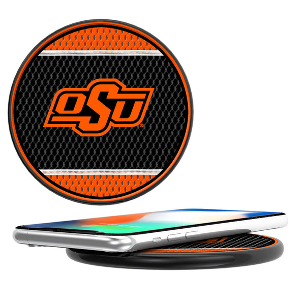 Oklahoma State University Cowboys Mesh 15-Watt Wireless Charger