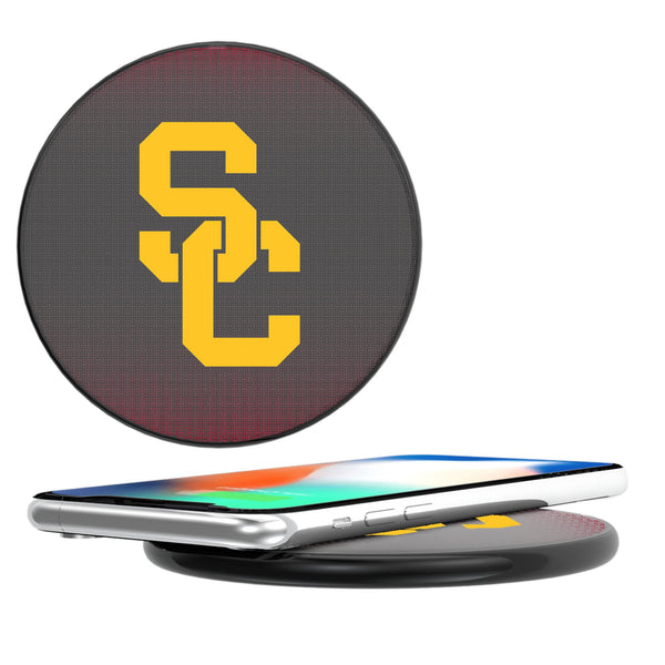 University of Southern California Trojans Linen 15-Watt Wireless Charger