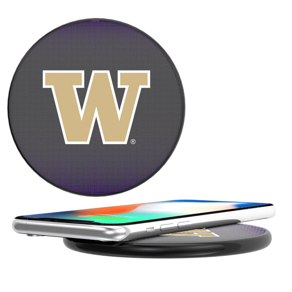 University of Washington Huskies Linen 15-Watt Wireless Charger