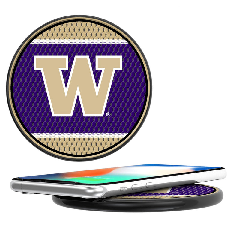 University of Washington Huskies Mesh 15-Watt Wireless Charger