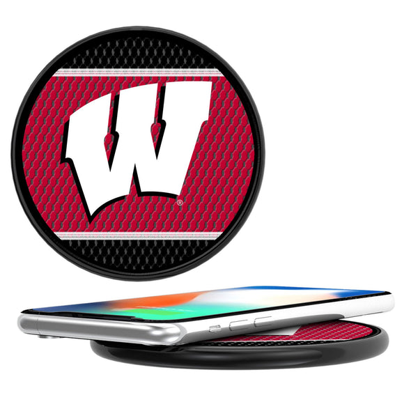 University of Wisconsin Badgers Mesh 15-Watt Wireless Charger