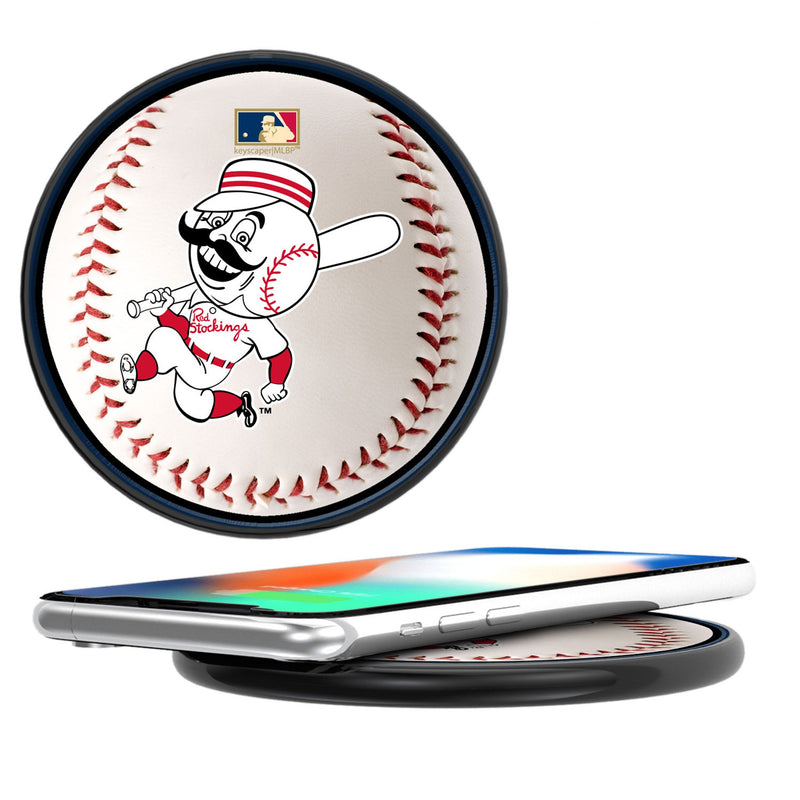 Cincinnati Reds 1953-1967 - Cooperstown Collection Baseball 15-Watt Wireless Charger