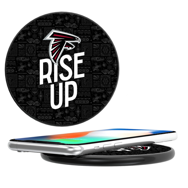 Atlanta Falcons 2024 Illustrated Limited Edition 15-Watt Wireless Charger