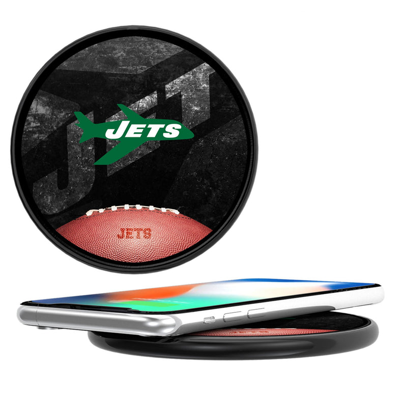 New York Jets 1963 Historic Collection Legendary 15-Watt Wireless Charger