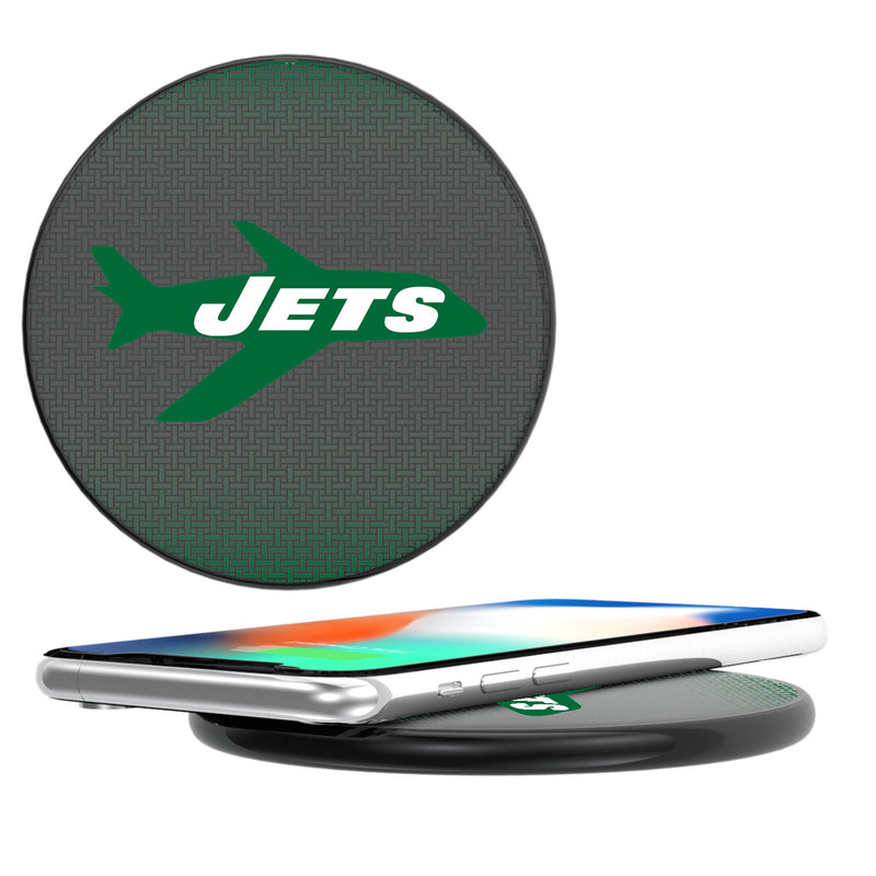 New York Jets 1963 Historic Collection Linen 15-Watt Wireless Charger