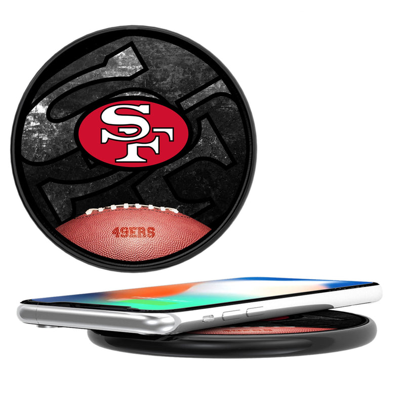 San Francisco 49ers Historic Collection Legendary 15-Watt Wireless Charger